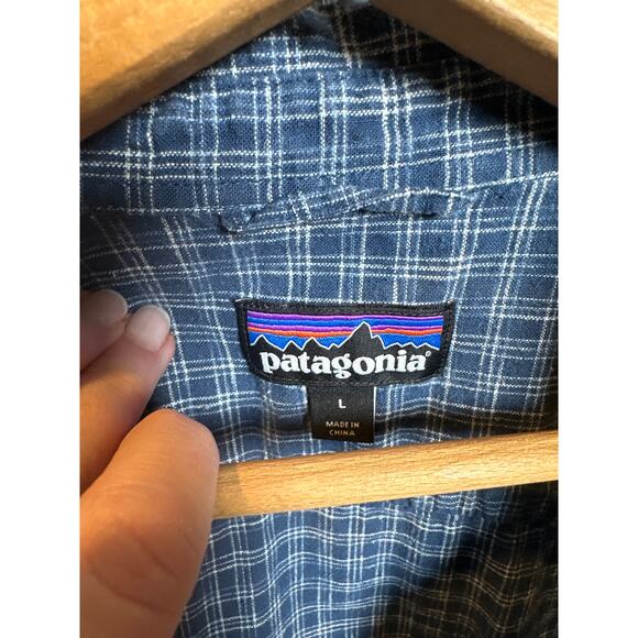 Patagonia Back Step Shirt men’s large - Picture 3 of 7